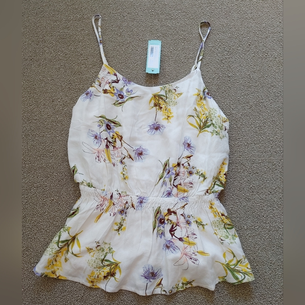 NWT Collective Concepts Kennie Smock detail cami top - Picture 2 of 6
